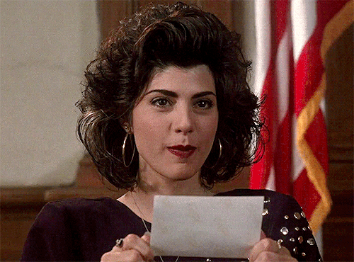 wildarcy:marisa tomei in my cousin vinny (1992)Hottie like that that knew her cars and we’re s