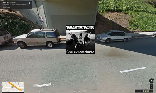 aintralph: yasboogie: Iconic Hip Hop Albums in Google Street View 3 of these are Queens.