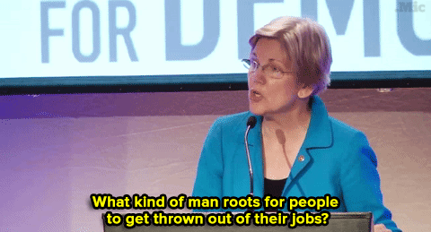 micdotcom:  Watch: Elizabeth Warren eviscerates Donald Trump with furious 10-minute