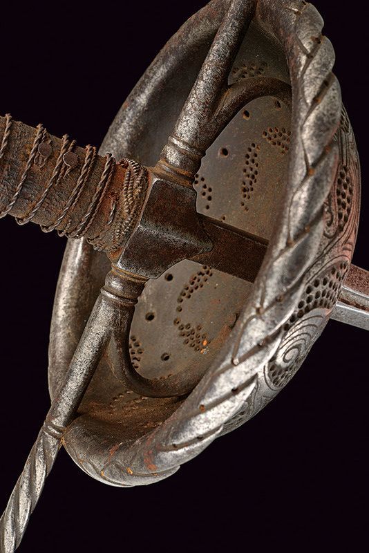 art-of-swords:  Cup-hilted Rapier Dated: 17th century Culture: Spanish Measurements: