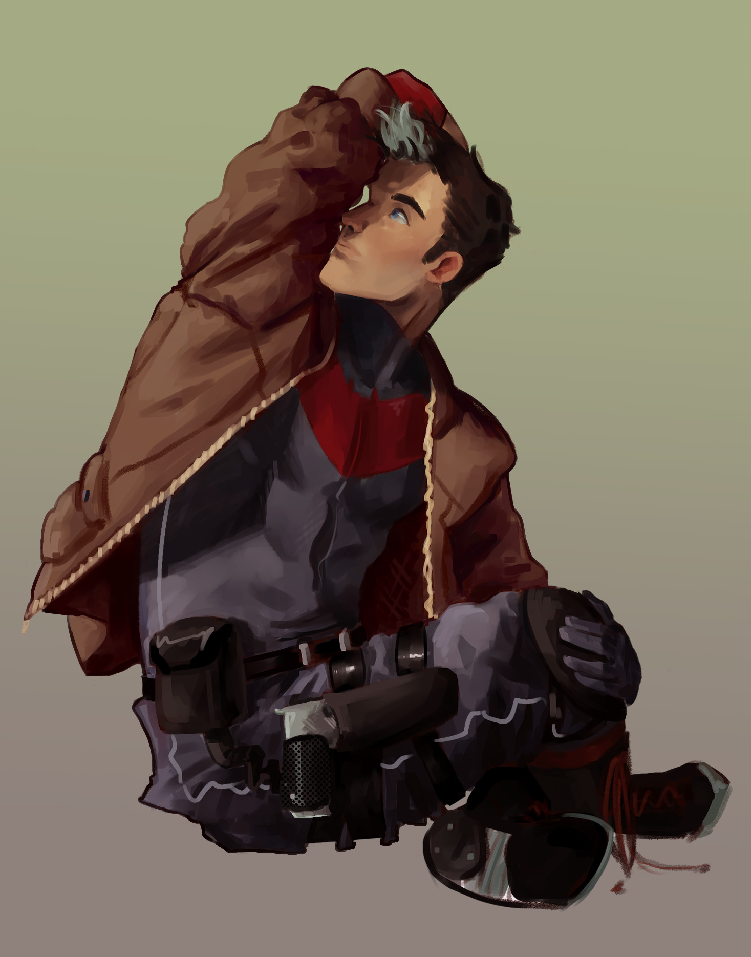 sophieleeart:I think this is my first time drawing jason todd lol 