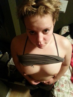 lord-shrooms:  lord-shrooms:  Print out any of these pictures(or all if you like) of my gf, and cum on it and submit!  I love my cumslut’s tits  They are amazing !!!! 👀👀👀