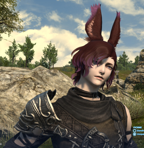 Raelta Lacaille, my new viera design to tide me over while I try to remember how to draw again and w