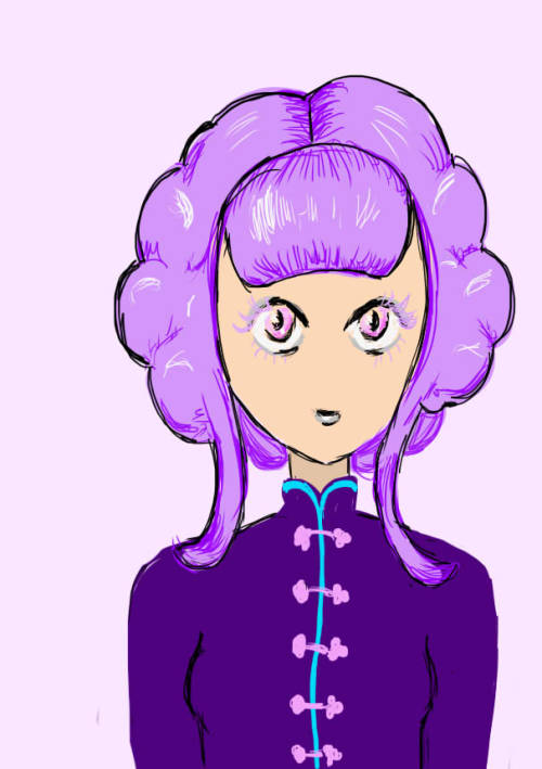 Practicing my digital art skills. I haven’t used my Bamboo tablet in a while and I really want to get back into it, now that I have a working art program on my computer again. I’m sort of in the middle of a style metamorphosis I think. What