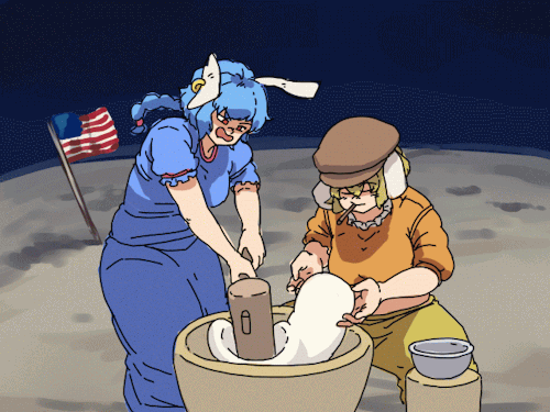 chanta-ayatakaoisii:pounding mochi.