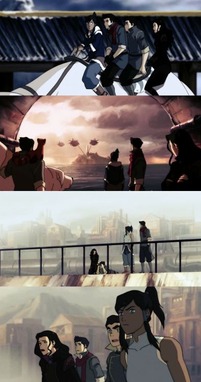 wellthentheresme: Team Avatar together from beginning to end.