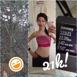 thefitty:  I RAN A HALF MARATHON. OH MY GOD