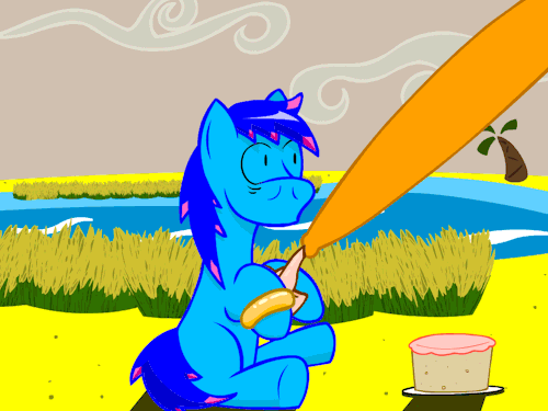 helpabluehorse:  I guess all Genies are magical, and cranky.  Yipe! O.o;;;