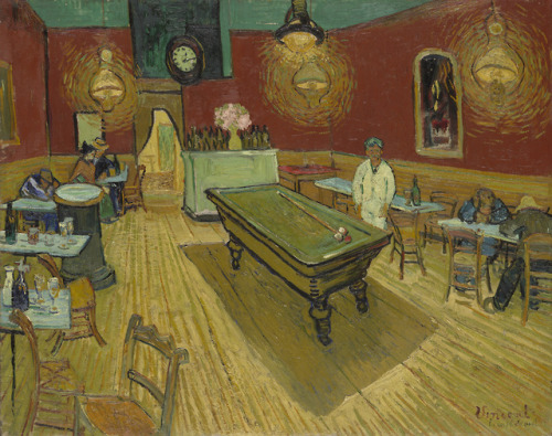 The Night Café, Vincent van Gogh, Sept. 1888