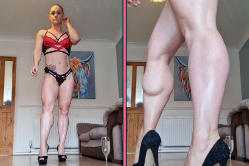 NEW MODELS with Huge CALVES. Twitter video LINK: https://twitter.com/hercalves/status/1369013781813198852