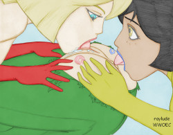 Nsfw-Lesbian-Cartoons-Members:  Lesbian Totally Spies Request Filled Source Image_Fap