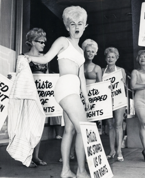 Sex Detroit Beauticians and Barbers Strike, 1965 pictures