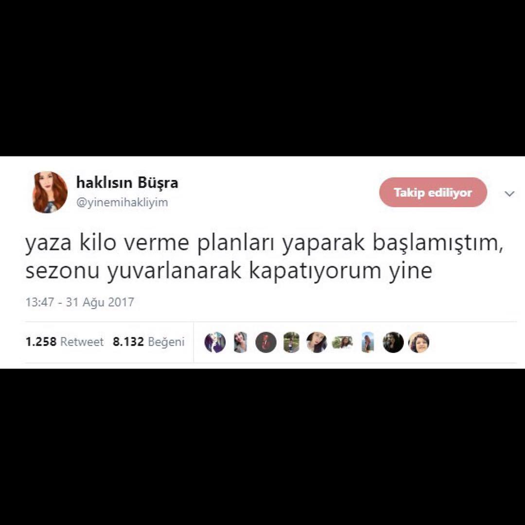 Yaza kilo verme planları...