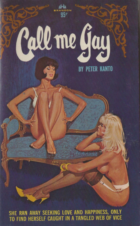 secretlesbians: Lesbian pulp covers from the 50s and 60s. See more here.(source)
