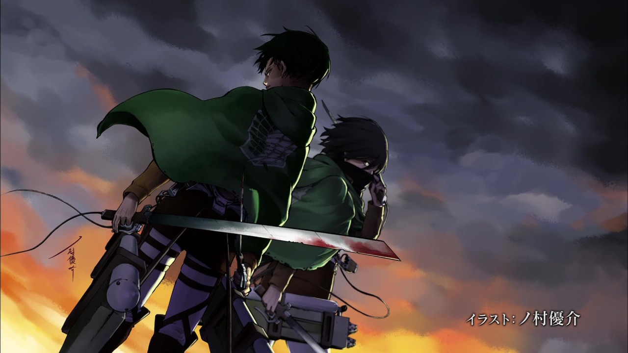  suniuz dug around SnK episode 13 endcard illustrator Yusuke Nomura&rsquo;s old