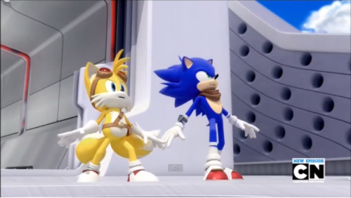 luniicookiezboom: Sonic Boom Episode 7 - Double Doomsday  Screnshots of Tails &amp; Sonic&n