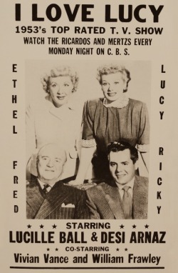 1950sunlimited:  I Love Lucy television show
