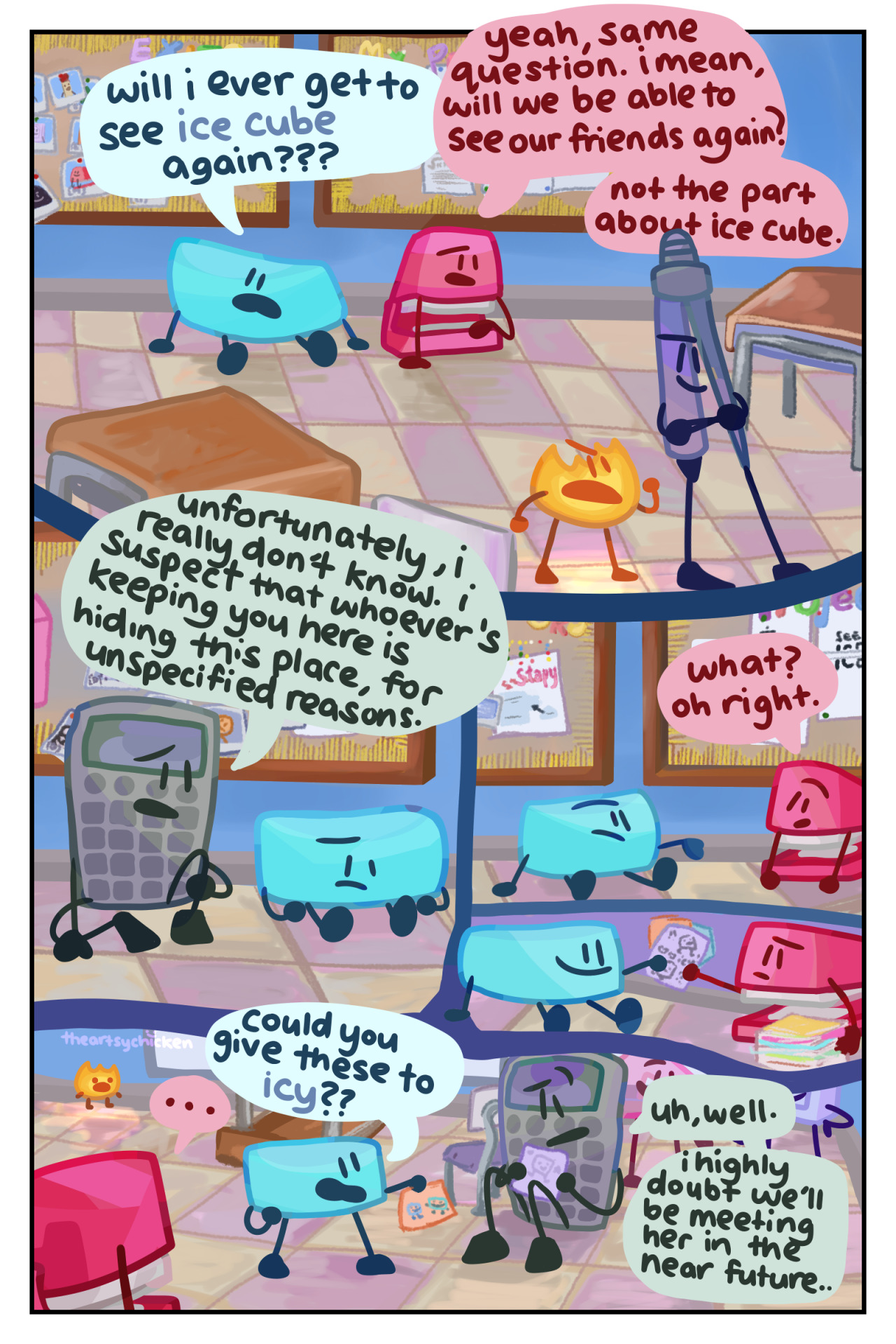 Some of my BFDI comics + a few other shows! : r/BattleForDreamIsland