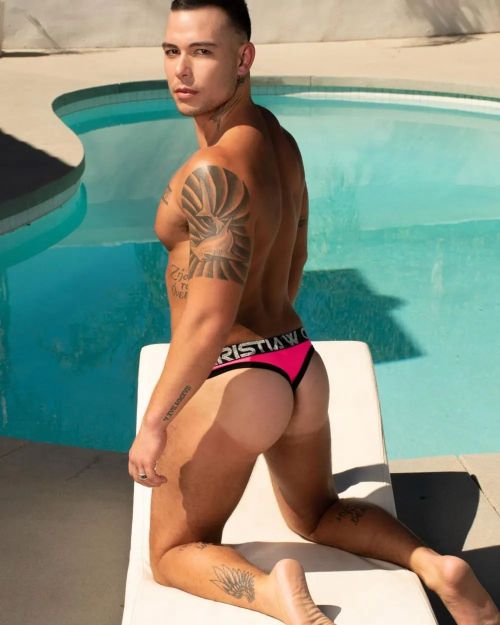 Menslick:  Hot In November Bubble Trouble  #Briefs #Underwear #Andrewchristian #Hunk