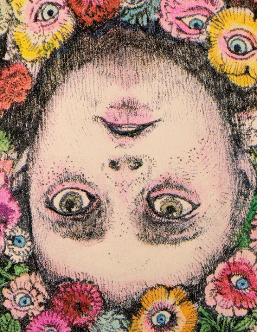 Midsommar May Queen poster (detail) by Yuko Higuchi