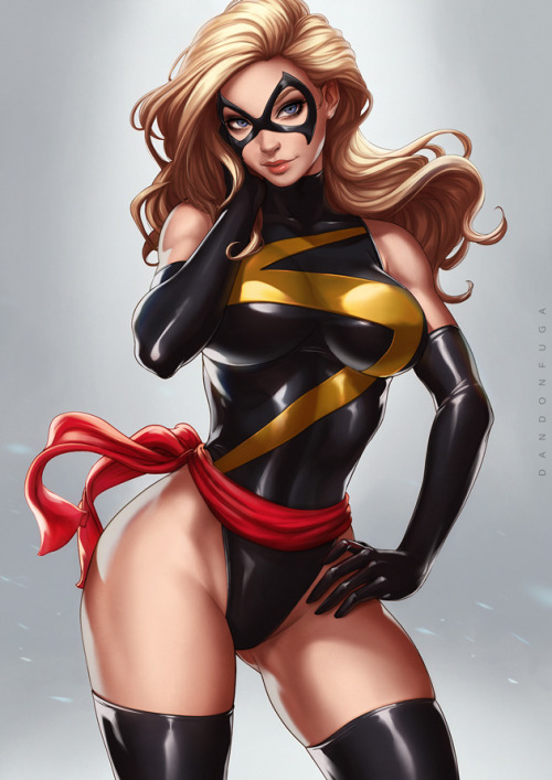 definitely-not-baka-dot-exe: Ms. Marvel by  dandonfuga@dandonfuga 