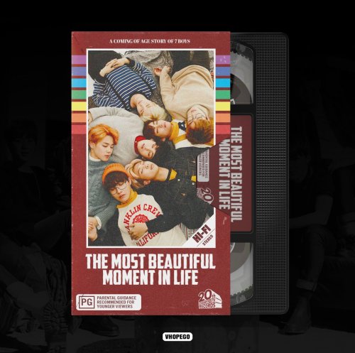 My Two Favourite Eras Of BTS As VHS Tapes