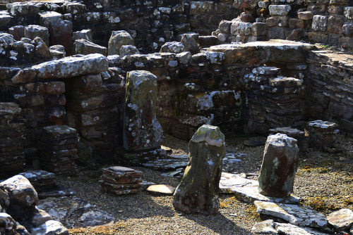 thesilicontribesman:The second Roman Bath House at the Vindolanda Roman Fort, near Hadrian’s Wall, N