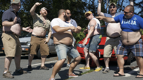 Men of all shapes & sizes