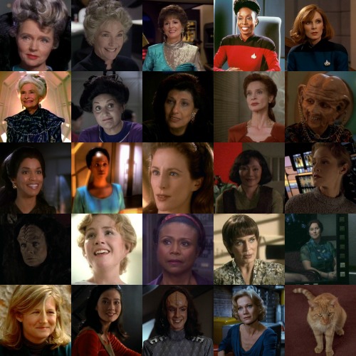 tennesseetrekkie: The mother of every main Star Trek character ever shown on-screen, plus a few very