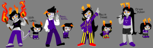 “vriska redeems the chuckleblood” streak continues as i fix up the designs of these love