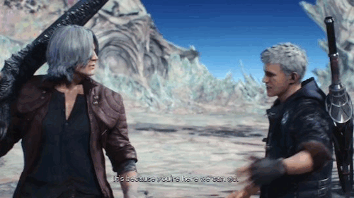 There Are Some Comments Out There Claiming Vergil Doesn't Care For Nero, Or Perhaps Only Cares About