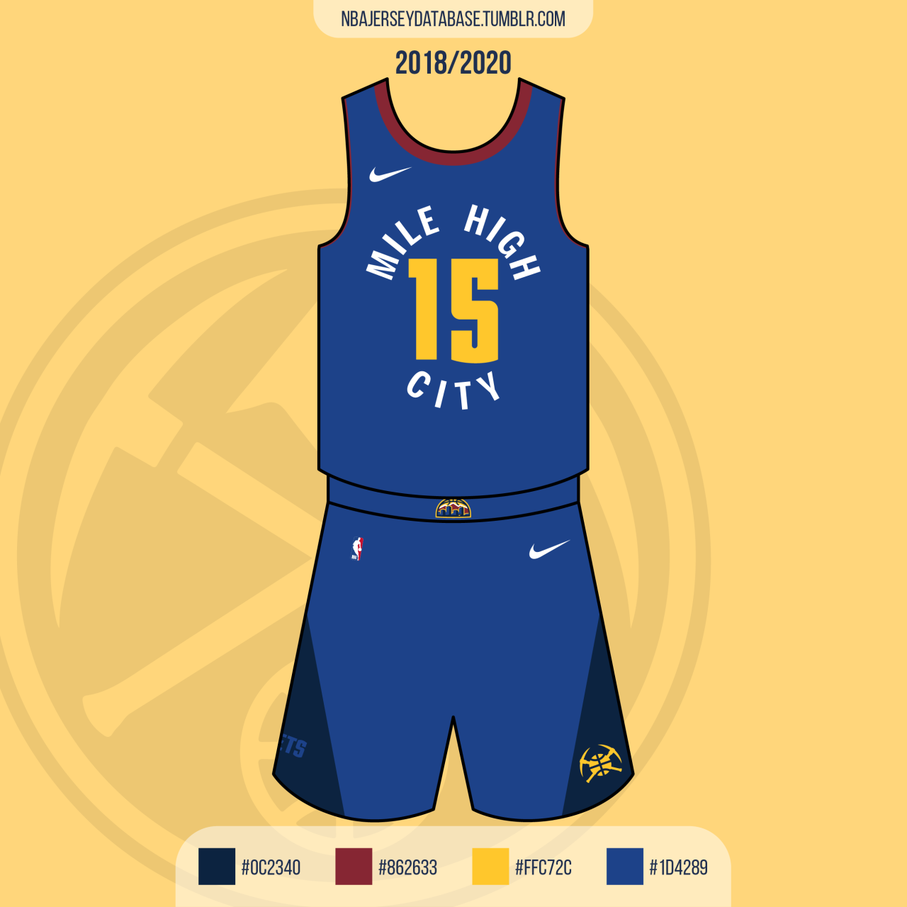 denver nuggets statement jersey