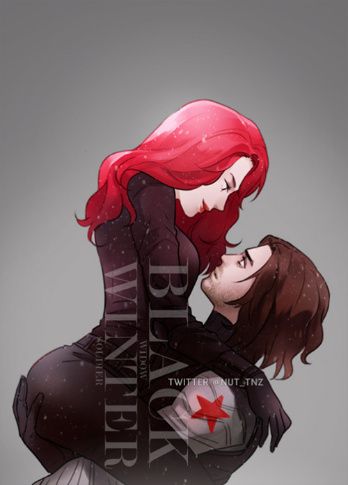 my art: Bucky x Natasha | My favorite couple ❤