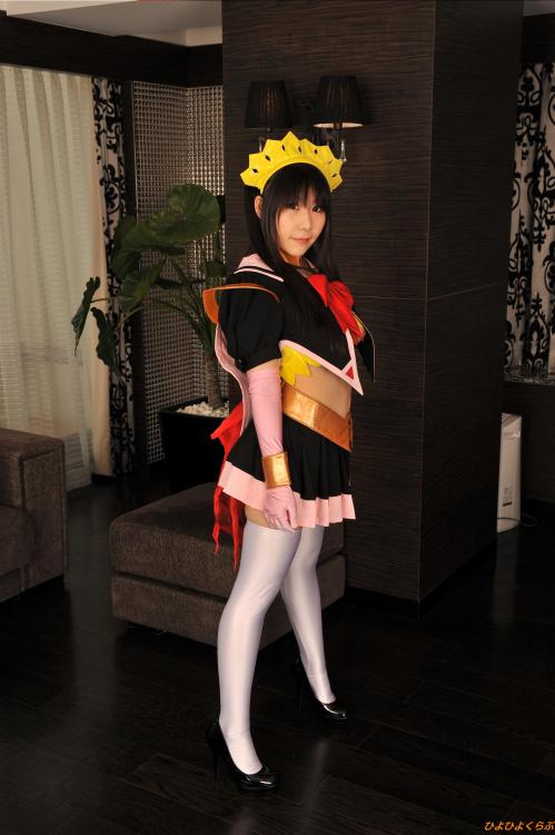 Cosplay Girl Hiyo Nishizuku (Mahou Senshi Sweet Knights Outfit) 1-1
