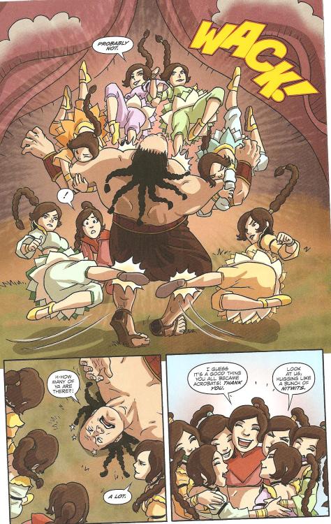 norstrus:  Free comic book day 2015: Avatar the Last Airbender “Sisters”   <3