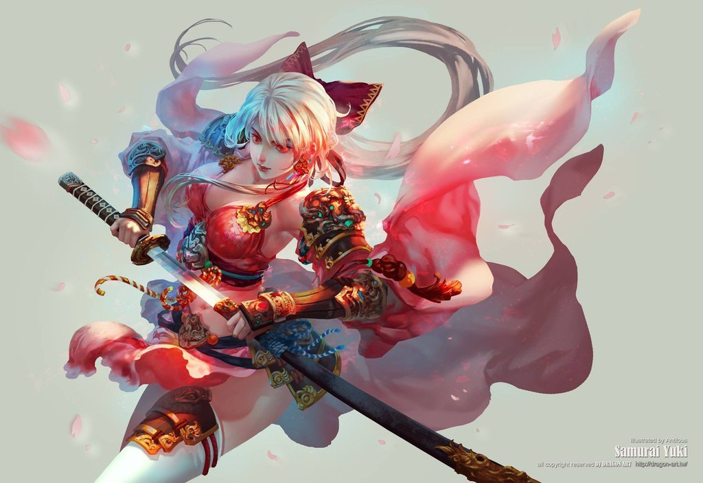 cyrail:  Samurai Yuki by antilous Featured on Cyrail: Inspiring artworks that make
