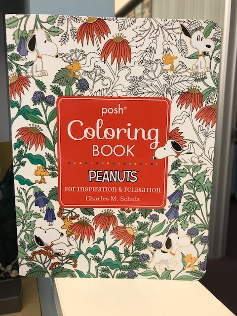 Posh Adult Coloring Book: Peanuts for Inspiration & Relaxation by