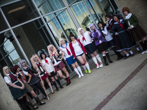 Animethon 20 Dangan Ronpa (and SDR2) photoshoot