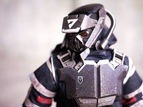 1/6th scale Killzone Hazmat Trooper.(via World of 3A)More Characters here.