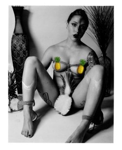 tanqueraytears:  Prickly Pineapples! Full Polaroid set available on my Patreon 🍍 www.patreon.com/godsavecarolynjean (link in bio) 📷 @iloveshinystuff