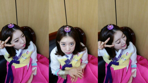 31.01.2014 Twitter de Ahyoung:♡♡♡♡♡