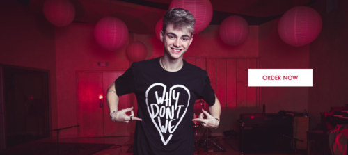 Why Don’t We Valentine’s Day merch is available! http://store.whydontwemusic.com/apparel.html