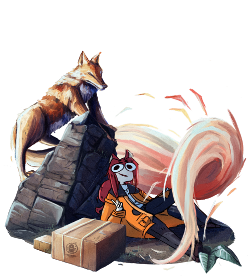 darlingjewels: the wolf of times pasta bday gift for a friend of mine! an arknights crossover with r
