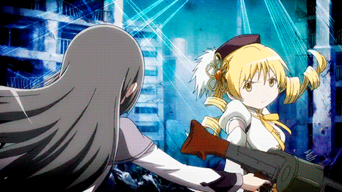 yoyo-luna:    Homura vs Mami - Puella Magi Madoka Magica Rebellion  