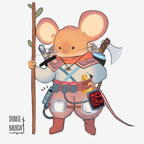 Little mouse with a big journey ahead. For the CDC challenge. Check it out on the facebook page: CDC