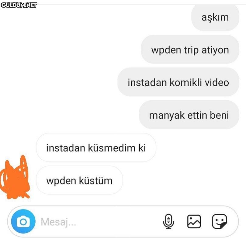 Tam olarak bu😀 aşkım wpden...