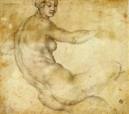 Female Nude, Jacopo Pontormo