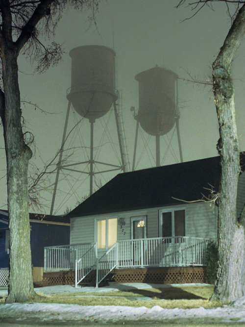 evilbuildingsblog:Who knew water tanks could look so evil