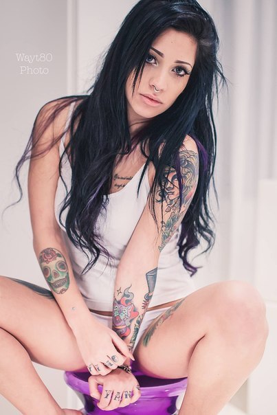 tattedbeautues:    Deuces Suicide  