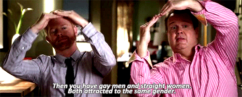 fffreckles:   Gay men and lesbians have less in common than one might think.. 